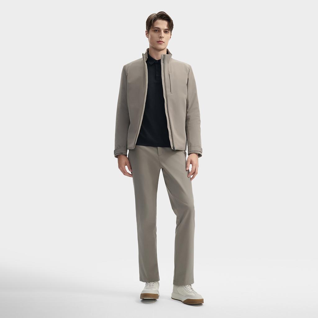 New FILA Down Jacket Men's Pulse Brown F11M442906FDK