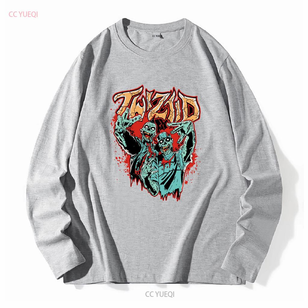 Twiztid Zombie T-Shirt vintage gewaschen leicht bequem dehnbar Unisex stilvoll Mode vielseitig weich Streetwear