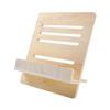 Portable Folding Desktop Bookstand Music Stand Solid Wood Bookstand Reading Stand Wooden IPad Stand