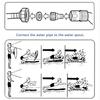 Giant Surf Water Slide Fun Lawn Water Slides Pools For Kids Summer PVC Games Center Backyards Outdoor Children Adult