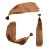 Hair Extensions Colored Wigs Feather Stripe Hair Hairpieces Colorful High Temperature Silk Wigs