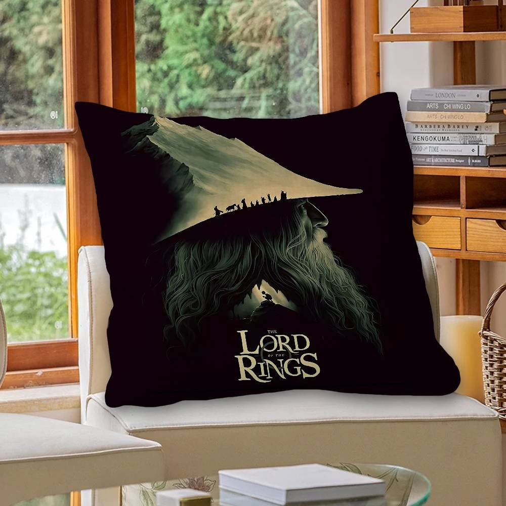 Classic Movie TThe LLords of The RRings Cushion Cover Pillow Cover Decor Pillowcase Printed Cushion Case for Couch