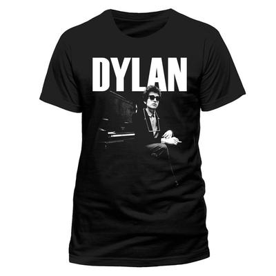 Bob Dylan Sitting Blonde On Blonde Triplicate Official Tee T-Shirt Mens