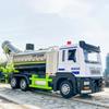 1/50 Alloy City Anti-Smog Truck Engineering Water Spray Model Children'S Vehicle With Sound Light Barrel Rotated Kids Toys Gifts