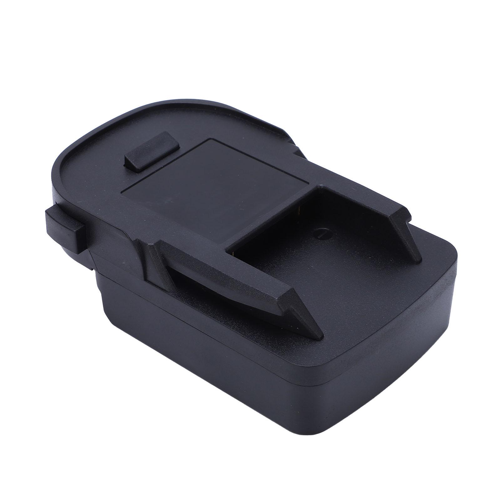 

Battery Adapter Converter ABS Dock Power Connector 18V For Bosch To For RIDGID For AEG чёрный