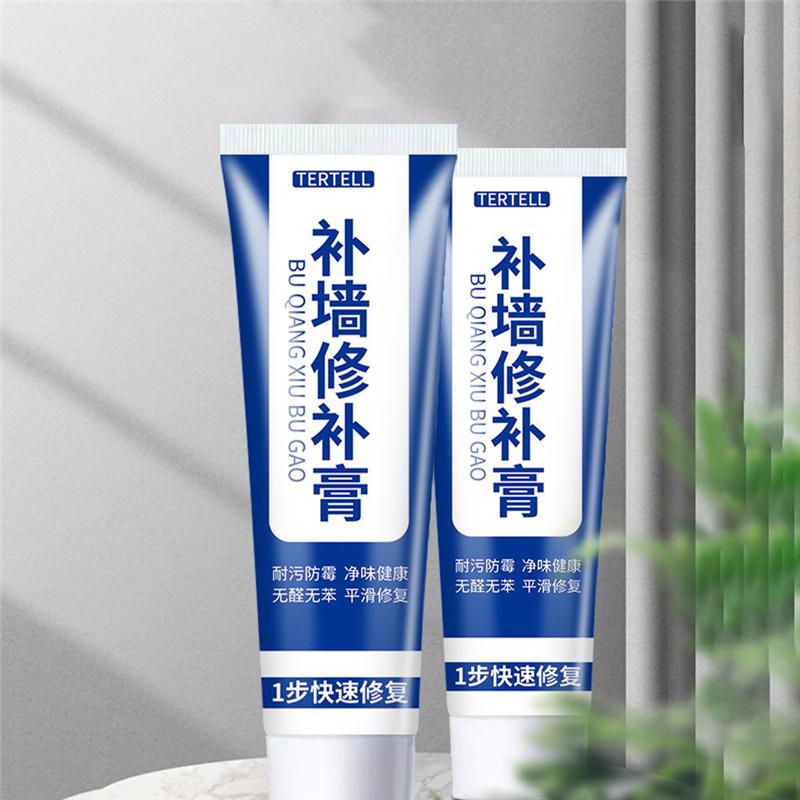 Pastă de reparare a pereților pentru îndepărtarea petelor de graffiti Vopsea din latex Cremă de patch-uri cu uscare rapidă pentru schimbarea culorii Instrument de reparare la domiciliu