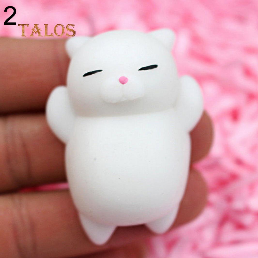 

Мягкая игрушка в кошачьем стиле, исцеляющая, сжимающая, средство для снятия стресса, детская игрушка для взрослых, подарок, декор, игрушки для всех возрастов белый