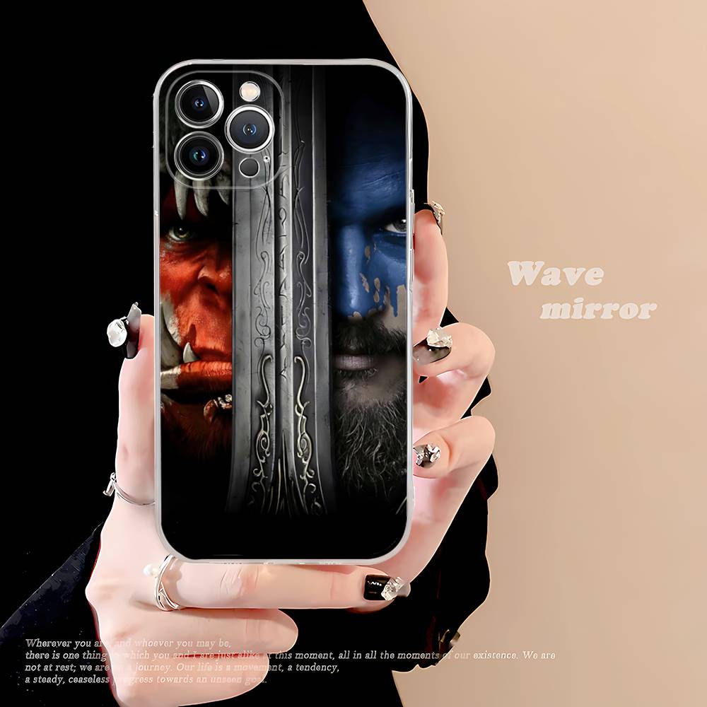 Web Game W-WarcraftS Fit For IPhone 16 15 Promax Phone Case IPhone 14 11 12 High End 13 Pro Silicone