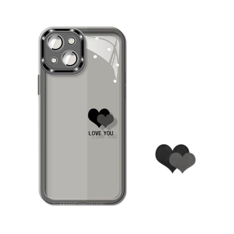[Comes with lens film] Applicable to iPhone11ProMax mobile phone case male new Apple 11Pro black love
