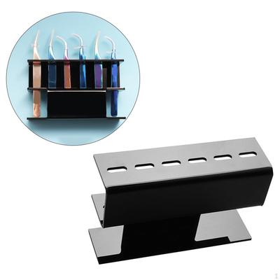 Display Stand Durable Acrylic Extension Tools Storage Holders S Organize Rack - 6 Holes