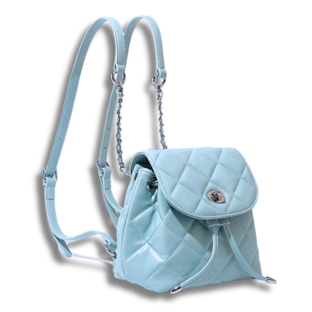 

ALVEIN Women s Small Mini Backpack with Drawstring, Large Capacity, Stylish PU Shoulder Strap, 2-Way Design, Cute, Anti-Theft, No Dividers,