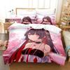 GRAY RAVEN PUNISHING Lucia Bedding Set Single Twin Full Queen King Size Bed Set Aldult Kid Bedroom Duvetcover Sets Anime