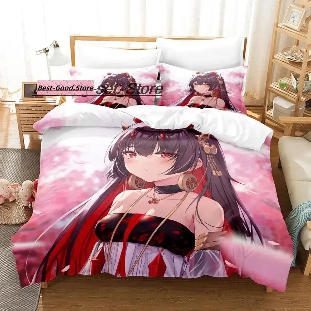 GRAY RAVEN PUNISHING Lucia Bedding Set Single Twin Full Queen King Size Bed Set Aldult Kid Bedroom Duvetcover Sets Anime