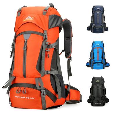 Camping ao Ar Livre Grande Capacidade Montanhismo ao Ar Livre Camping Bolsa Esportiva Impermeável Resistente ao Desgaste Mochila de Caminhada