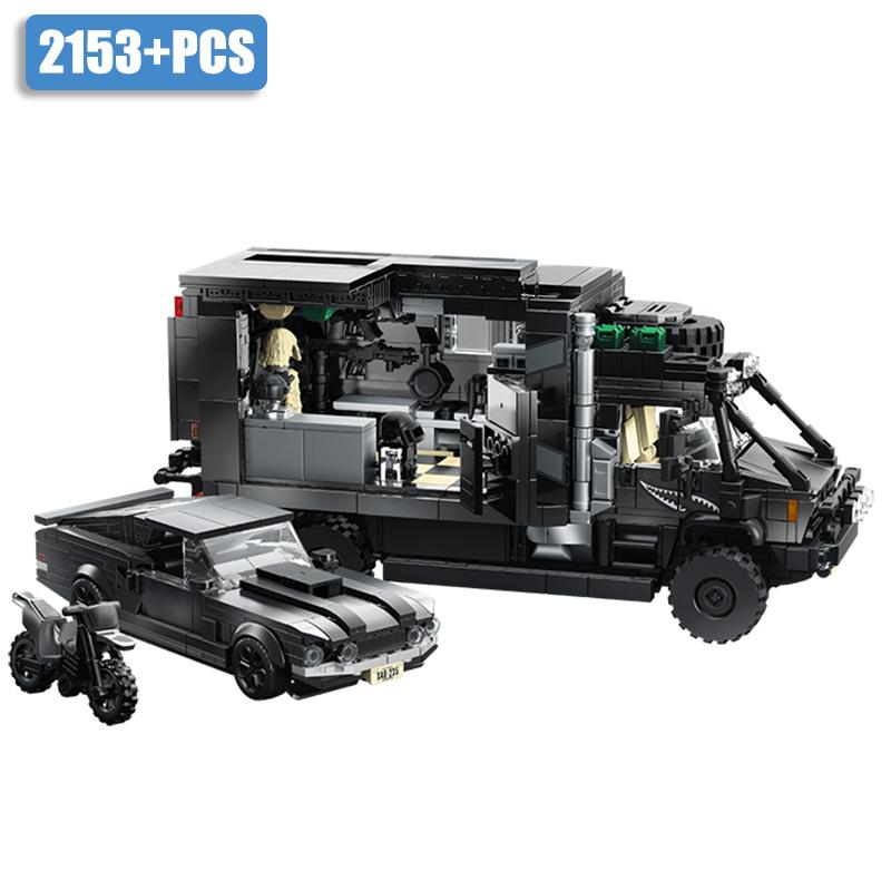 Tech-Styleal High-Standard 2135Pcs High-Standard Recreational Transport Vehicle Construction High-Standard Building-Bricks Construction