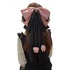 Elegant Purple Hair Bows Clip With Long Ribbon Fashion Headdress Hairpieces Barrette Hairpin For Women And Girls