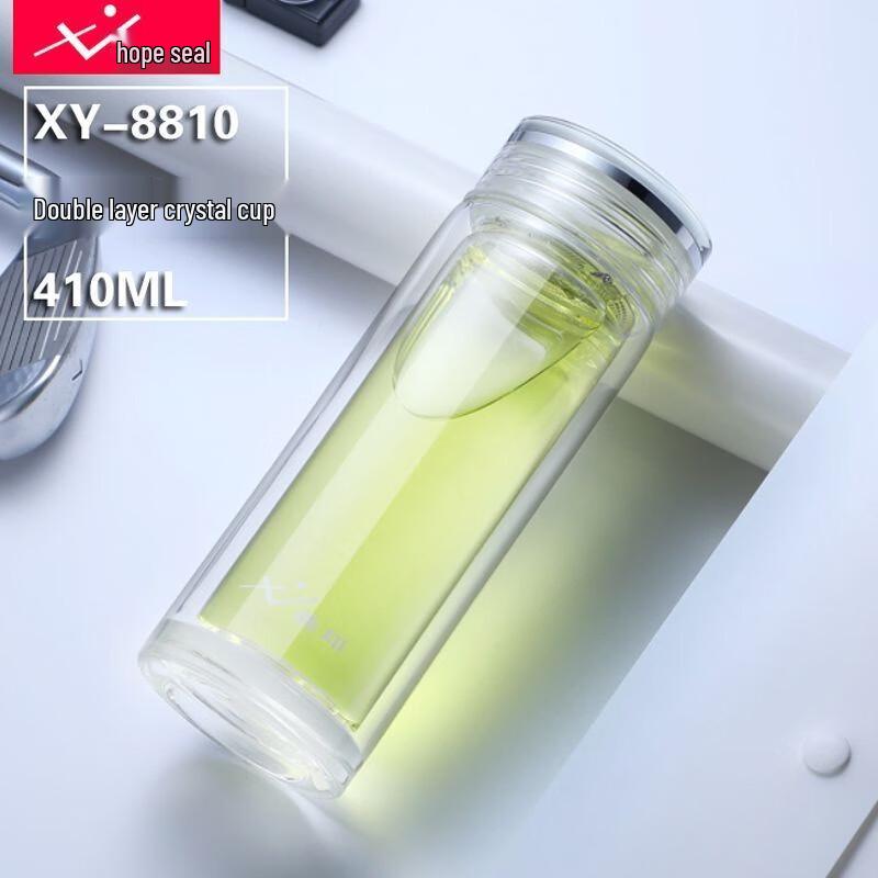 Xiyin Crystal Double-Layer Glass Cup