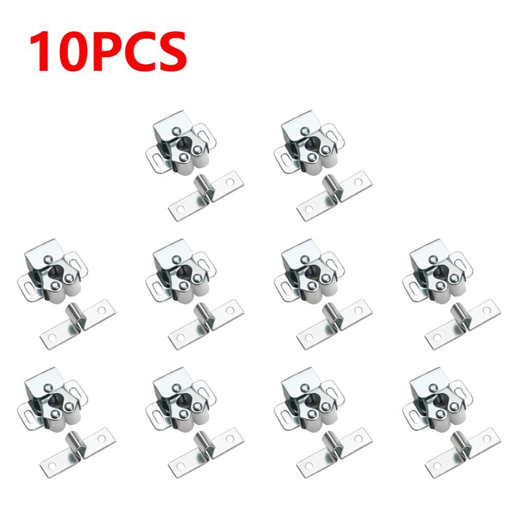 1-10PCS Magnet Cabinet Catches Door Stop Closer Stoppers Damper Buffer Wardrobe Hardware Furniture Fittings Accessories Drawers