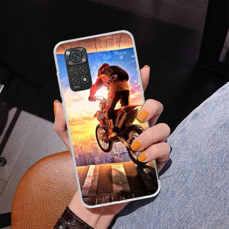 Motocross Motorcycle Dirt Bikes Phnoe Case for Phnoe Case for Xiaomi Redmi Note 15 14 14S 13 Pro Plus 12 12S 11S 11E 10S 10 11T