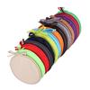 1PC Home Thickened Round Sponge Cushion Chair Strap Candy Color Fabric Sofa Rope Strap Soft And Comfortable