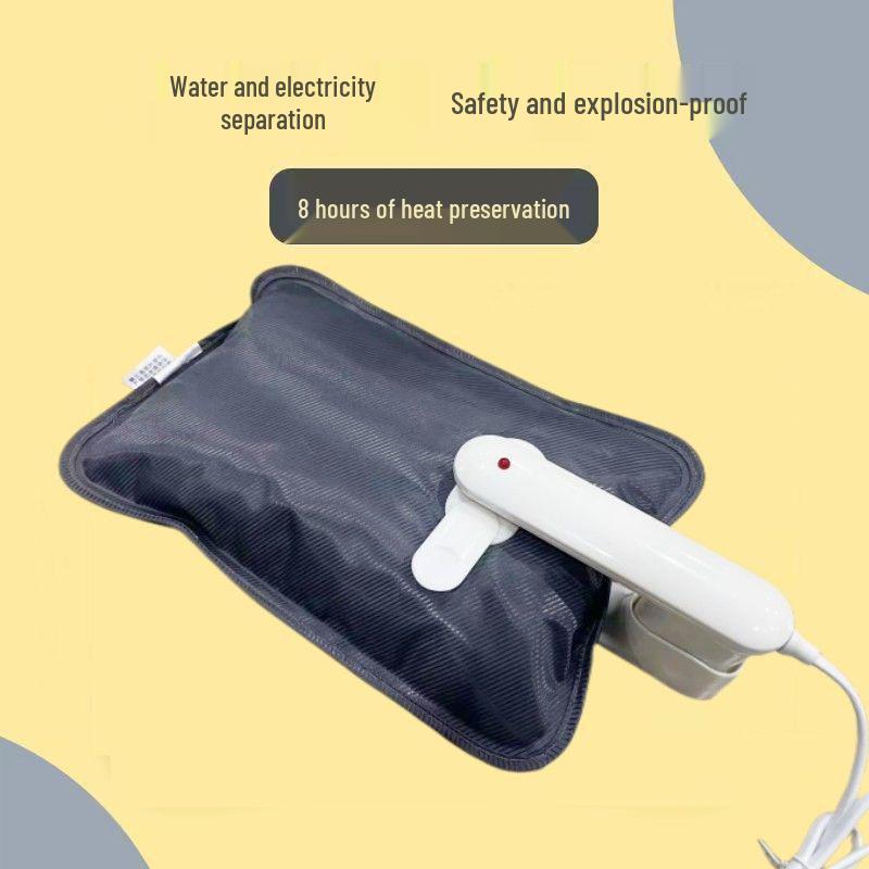 

Electric Explosion-Proof Hot Water Bottle & Hand Warmer - 2025: Safe, Portable, Multi-Purpose Heat Pack for Bed, Quilt, and Foot Warming.