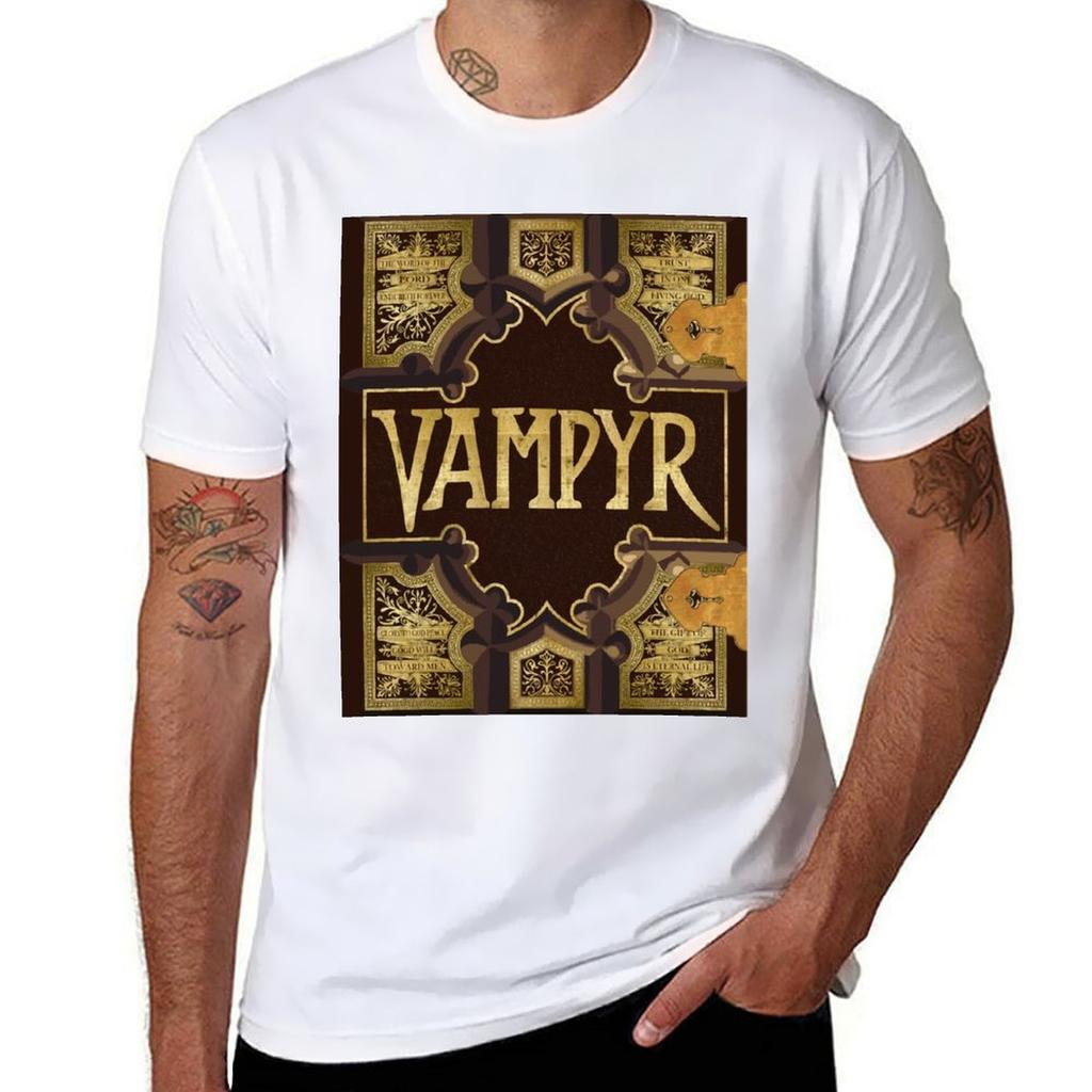 Vampyr Book Tshirt Casual Daily Graphic Tee