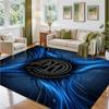 Borussia Dortmund Design Crystal Velvet Rug Soft Decorative Mat for Bedroom Entrance