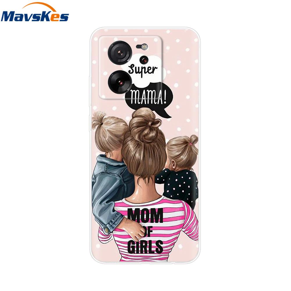 Clear Silicone Case For Xiaomi 13T Pro Back Cover For Xiaomi 13T Case Soft TPU Bumper Protective Phone Cases Mi13T Fundas Coque