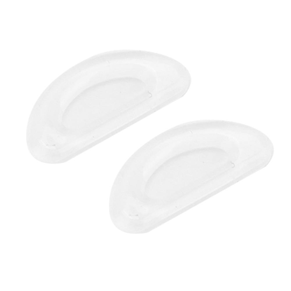 20 Pairs Silicone Material Mini Glasses Nose Pads Transparent White Air Cushion Design Non Slip Nose Pads Eyeglasses Nose Pads