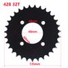 High Quality 428 31tooth 31T 32tooth 32T 48mm Rear Sprocket for ATV Quad Pit Dirt Bike Buggy Go Kart Motorcycle Motor