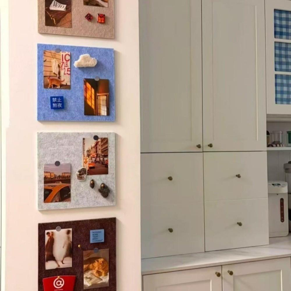 DIY Felt Board No-drill Message Board Gifts Photo Wall Display Sticker