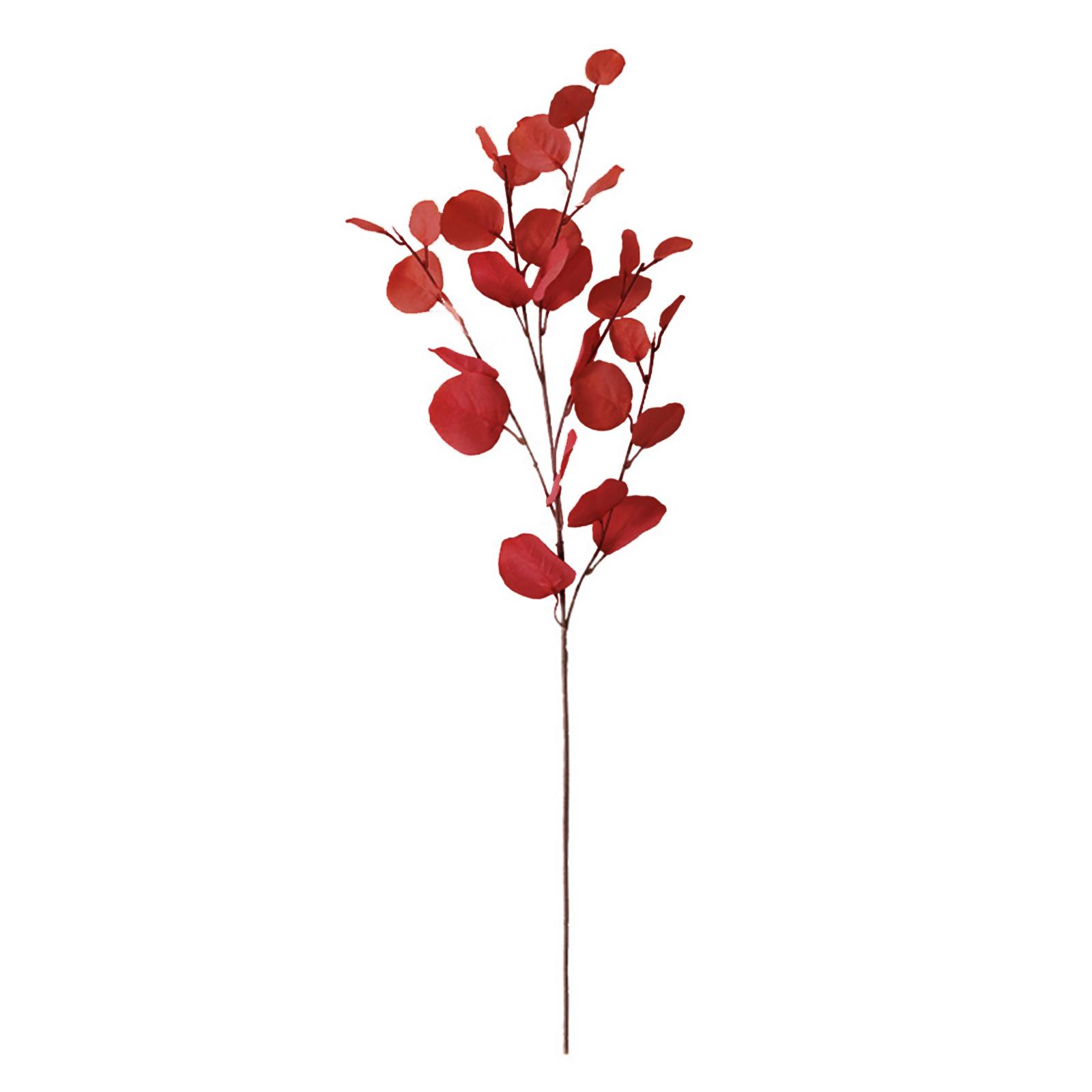 

Имитация листьев эвкалипта Искусственные Поддельные Ветки листьев эвкалипта Домашнее Настольное Имитационное растение