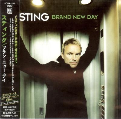 CD STING - Brand New Day POCM1281 A&M 1999 Japan Rock Used