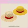 One Piece Luffy Wide Brim Hat For Summer Fun With Protective Design For Children And Adults