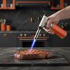 Camping Baking Barbecue Gas Torch Head Welding Fire Maker Lighter Butane Burner Flame Metal Flame WeldingTorch Lighter Heating