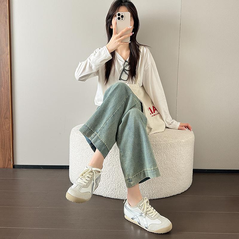 Star with the same 2025 new inner height increase silk color matching heels Forrest Gump shoes casual shoes women's German training shoes