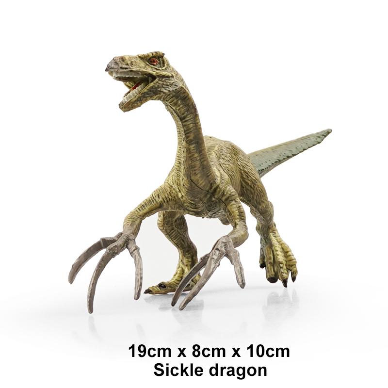 Simulation Jurassic Dinosaur Actionfiguren Dino Park Carnotaurus Ankylosaurus Tyrannosaurus Rex Modell Dekoration Spielzeug Kinder Geschenk
