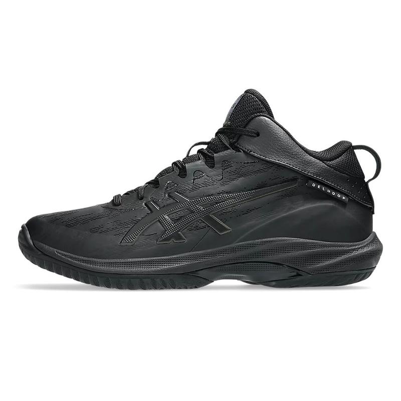 New Asics Cushioning, Wear Resistant Low Top Basketball Shoes Men's Black 1063A096-001