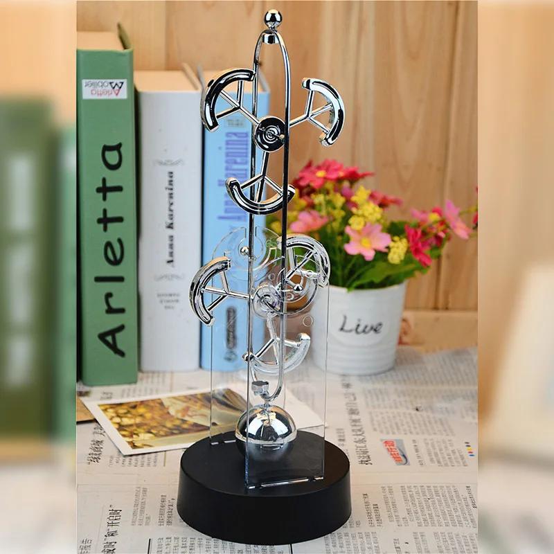 

High-End Double-Wheel Perpetual Motion Instrument Large Magnetic Double-Rotation Swing Machine Chaotic Pendulum Home Decoration