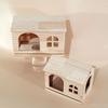 Ziehbarer Boden Netz Vogelhaus Papagei Holzhaus Tigerfell Pfingstrose Mönch Wellensittich Kleines Haus Kleines Sonnen Fluchthaus Spielzeug