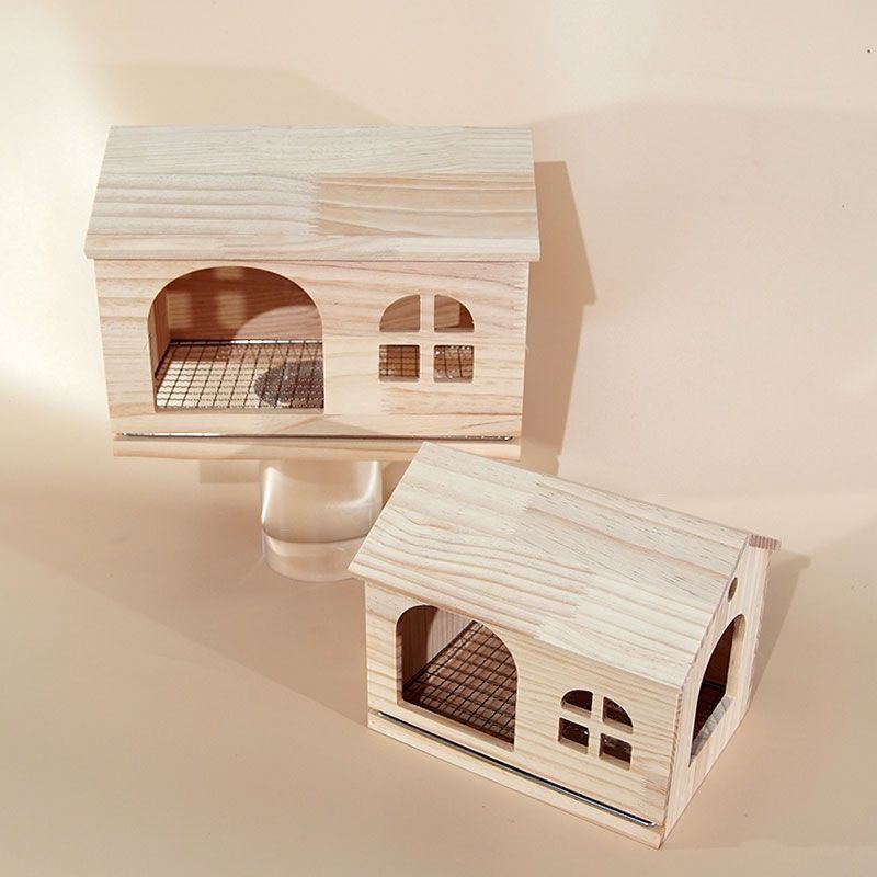 Ziehbarer Boden Netz Vogelhaus Papagei Holzhaus Tigerfell Pfingstrose Mönch Wellensittich Kleines Haus Kleines Sonnen Fluchthaus Spielzeug