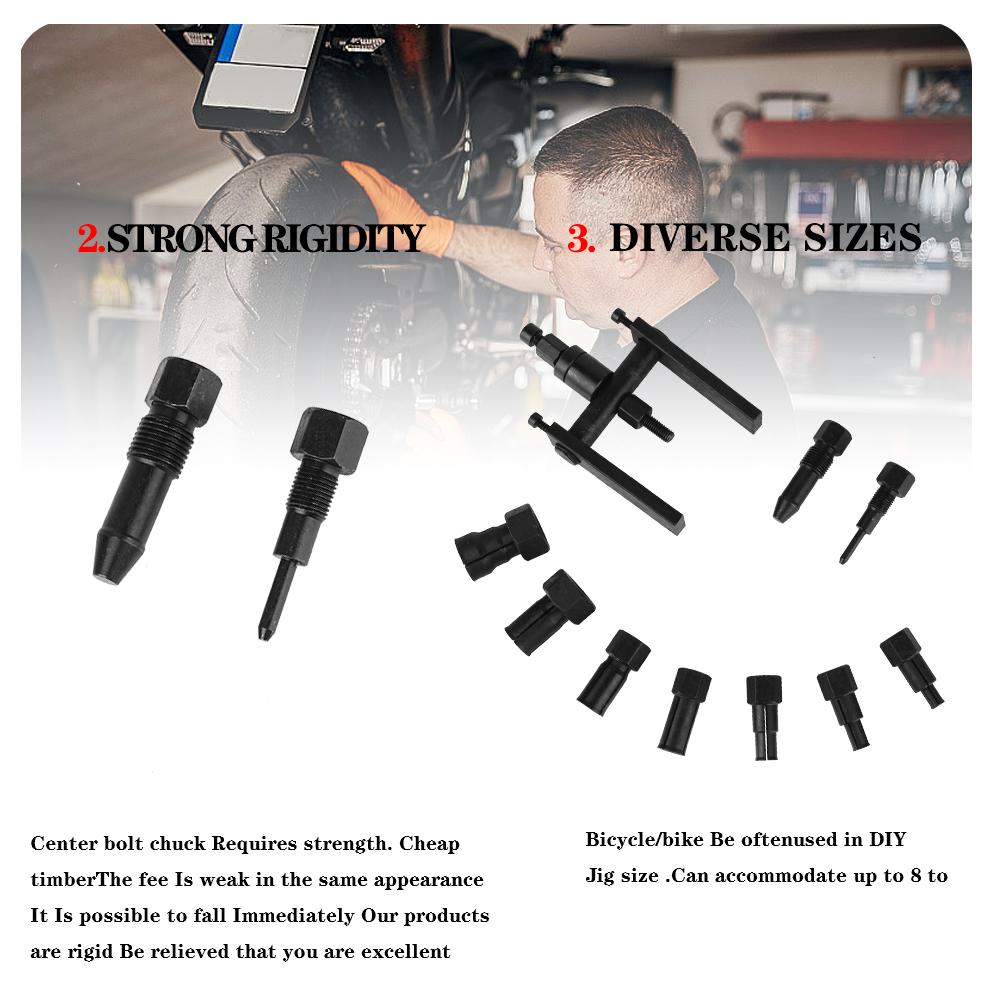 Remover Automotive Tools Motorcycle Bearing Disassembly Tools Aluminum Wheel Bearing Kit 10 Pcs/Set Seal Driver Installer