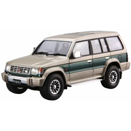 Aoshima Bunka Kyozai (AOSHIMA) 1/24 The Model Car Series No. 107 Mitsubishi V43W Pajero Super Exceed 1991 Plastic Model