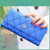Elegante Damen Geldbörse Clutch Kartenetui aus Kunstleder mit zeitlosem Reiz