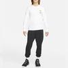 Nike Lebron Sfg Sports Print Crew Neck Long Sleeve T-Shirt Men Tops White DN2906-100