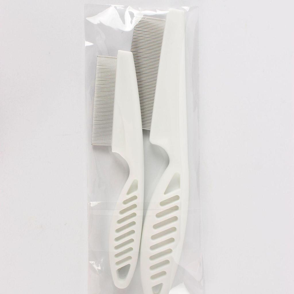 Pet Flea & Egg Removal Stainless Steel Grooming Comb for Dogs & Cats