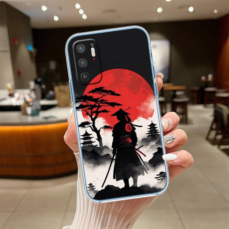 Japan Samurai Mask Phone Case for Motorola G14 G15 G24 G30 G31 G32 G34 G41 G42 G51 G52 G50 G60S G60 G62 G72 G71 G73 G84 G85 G200 E32