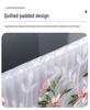 Chinese Style Lace LCD TV Dust Cover - 55-75 Inch, Wall Mount Compatible (Use Without Removal)