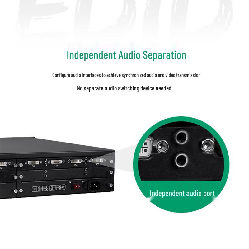 Yeren Cable High-Definition DVI Seamless Matrix Switcher