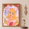 Diamond Art Painting Kit 5D Sleeping Beauty Diamond Painting Dot Art Kit Home Wall Decor